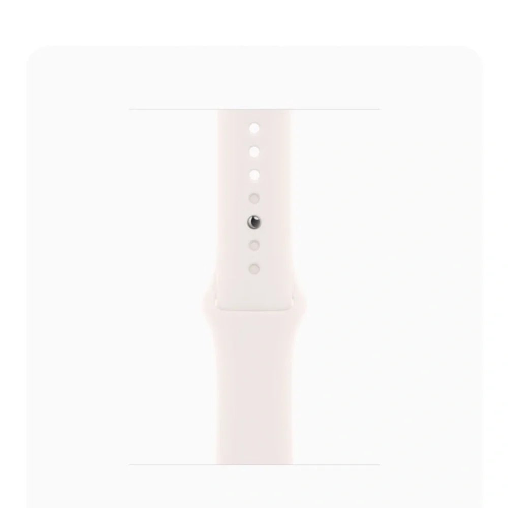 Apple Watch Band - Sport Band - White - Starlight